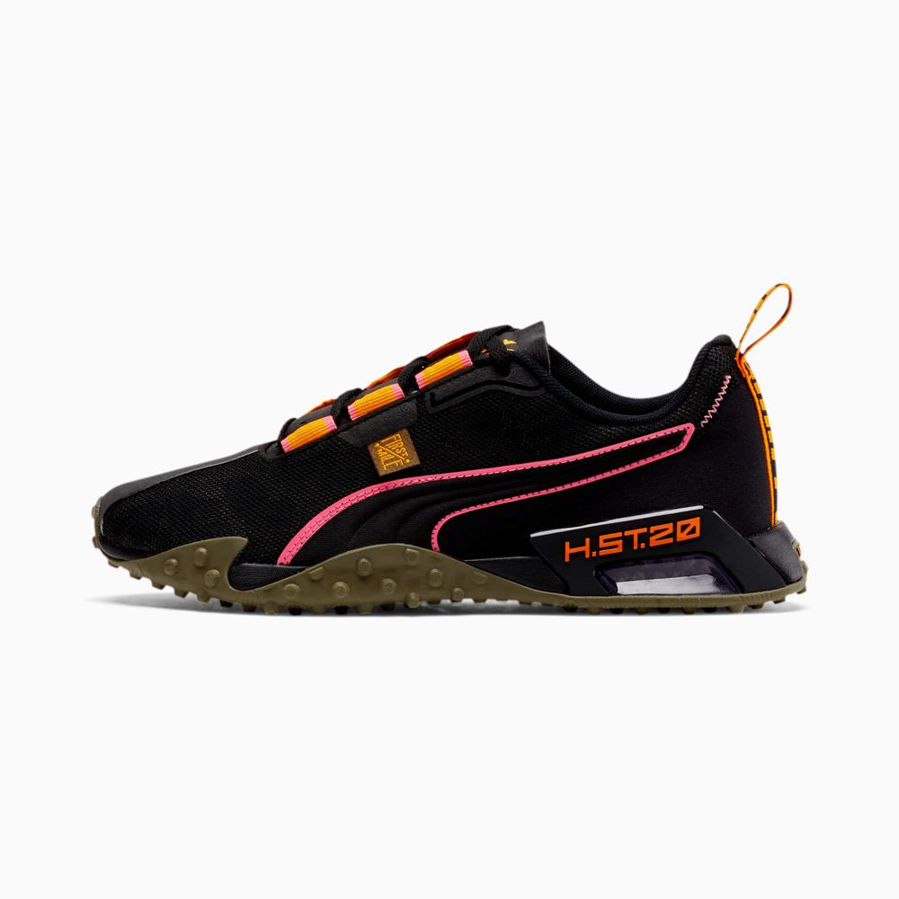 Puma x FIRST MILE H.ST.20 Camo Női Edzőcipő - Fekete/Olivazöld ( Hungary - TPLIC8140 )